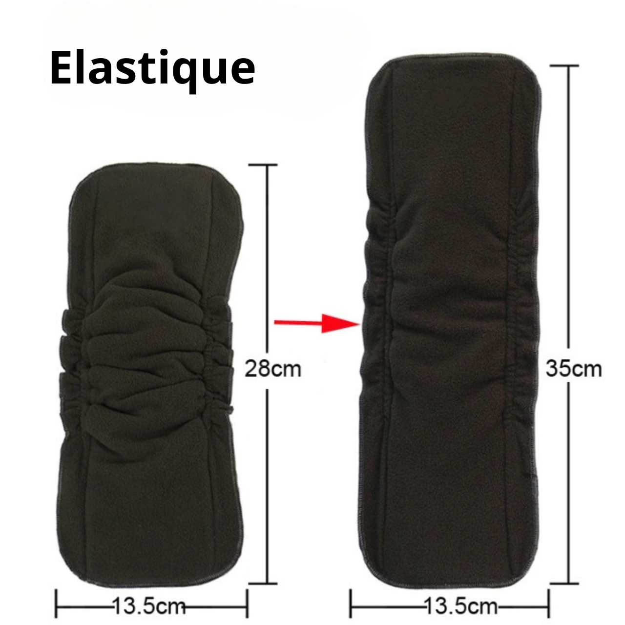 Protège-slip anti-fuites urinaires lavable Max