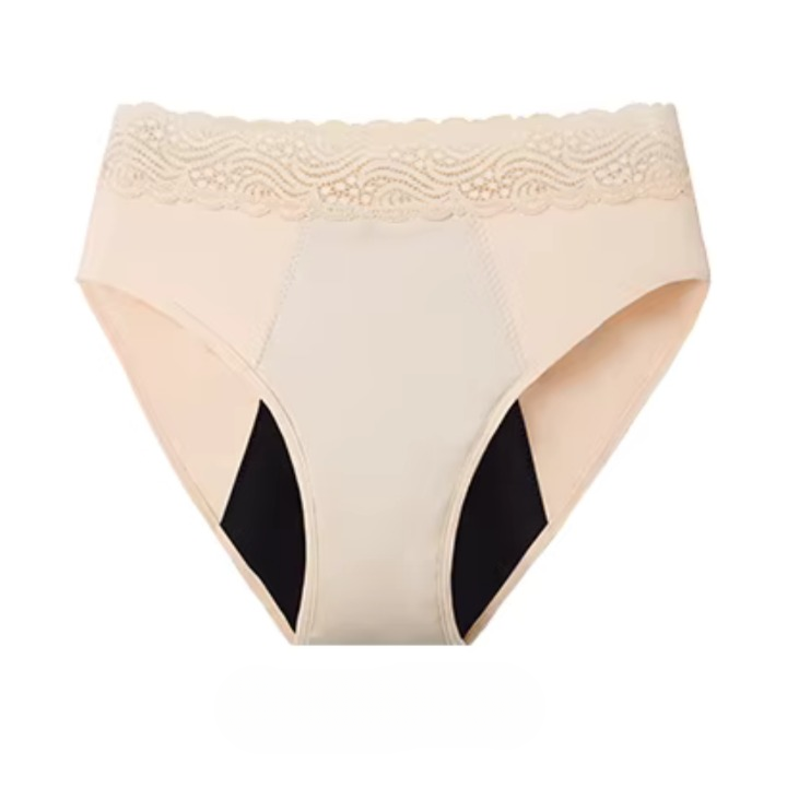 Culotte d'incontinence taille haute en dentelle Colette