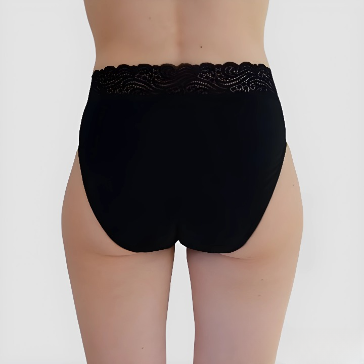 Culotte d'incontinence taille haute en dentelle Colette